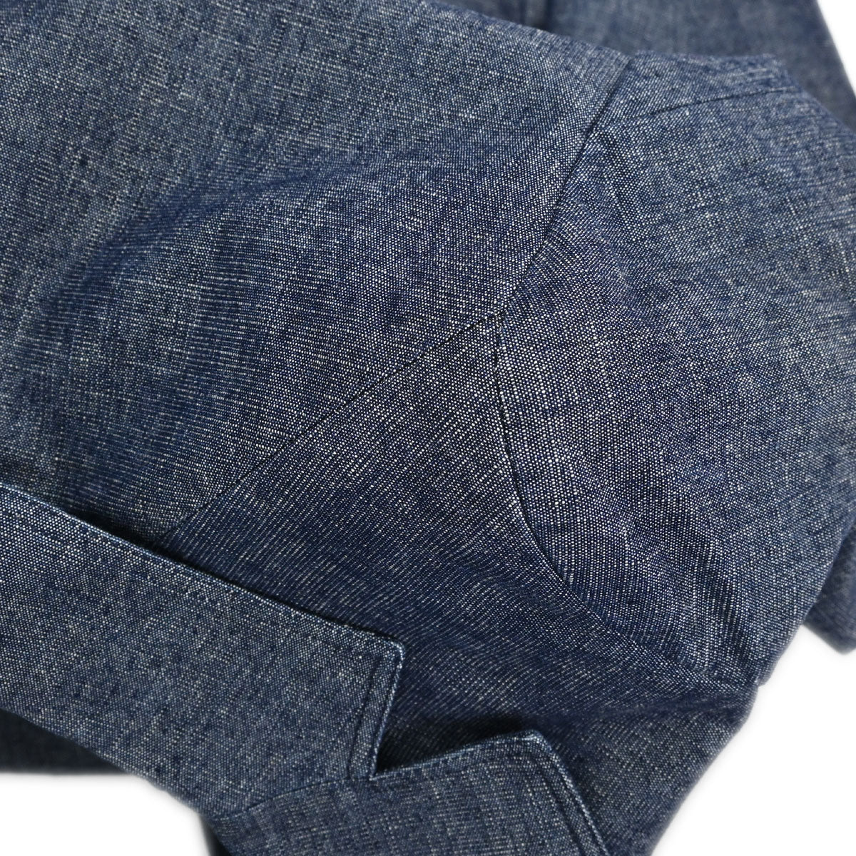 Chanel 2000 Single Breasted Denim Jacket Indigo #38