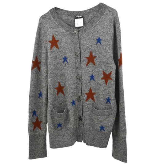 Chanel 2014 Cardigan Star Gray #42
