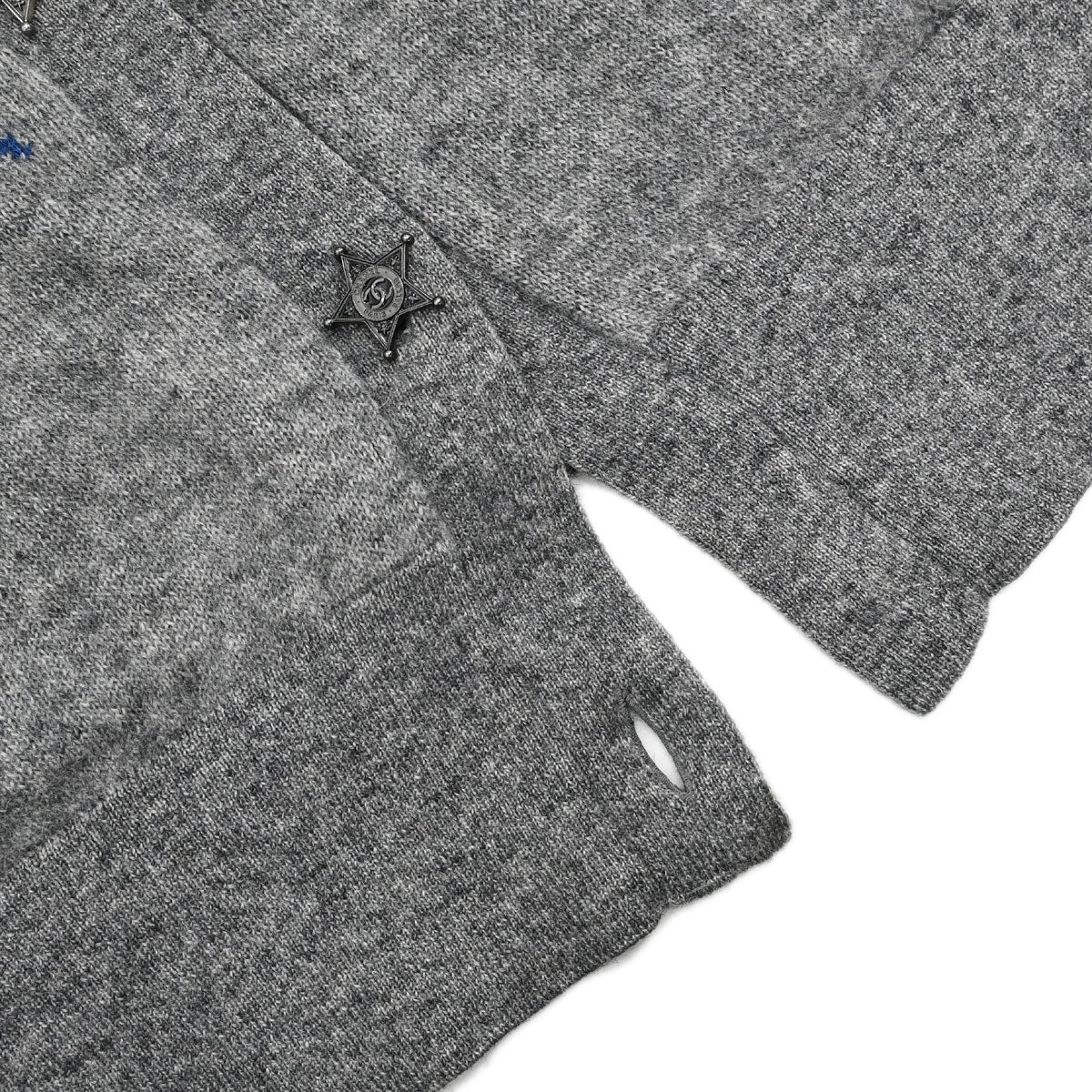 Chanel 2014 Cardigan Star Gray #42