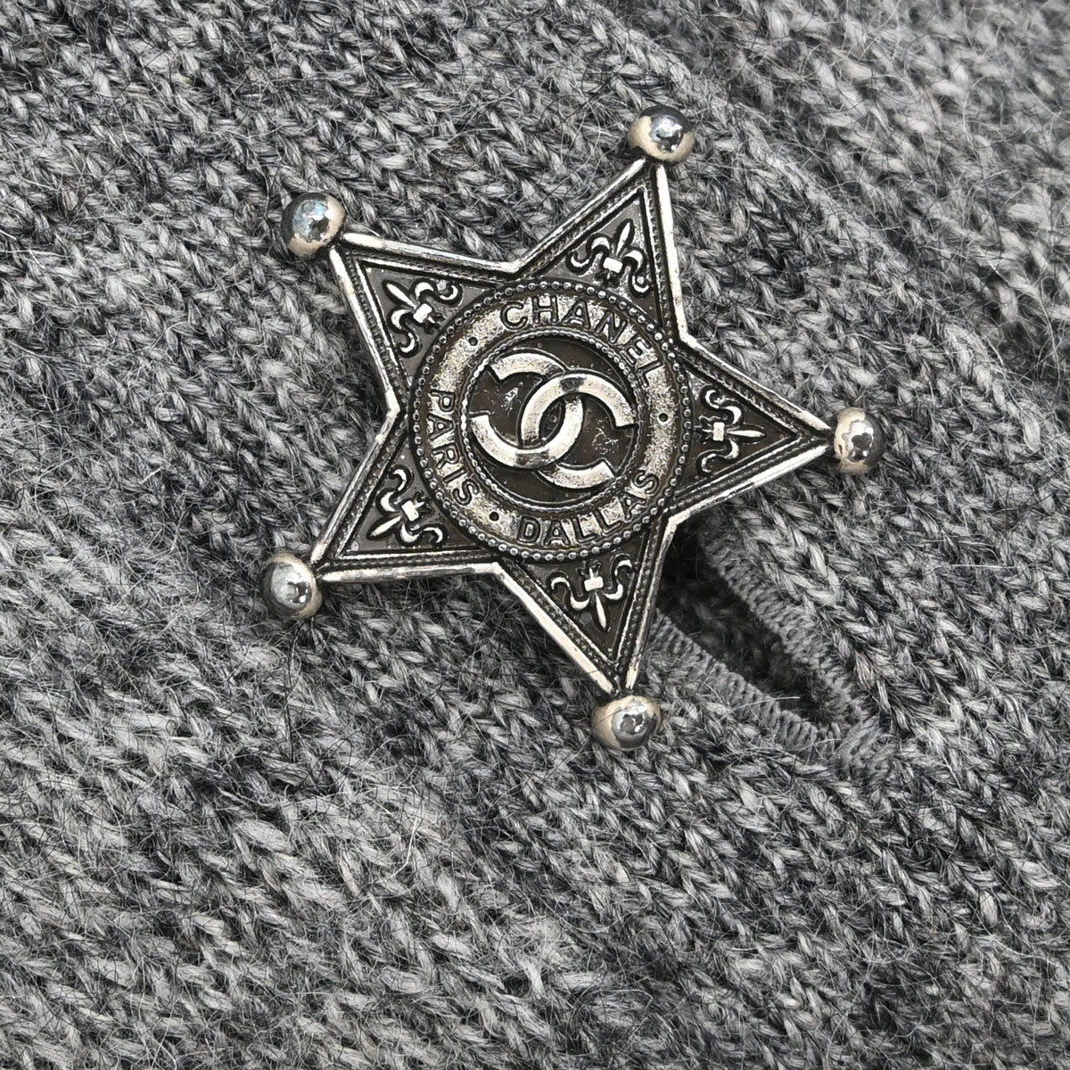 Chanel 2014 Cardigan Star Gray #42