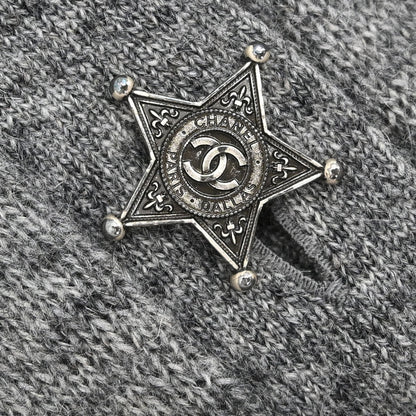 Chanel 2014 Cardigan Star Gray #42