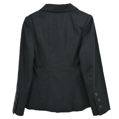 Chanel 1998 Double Breasted Jacket Black #36