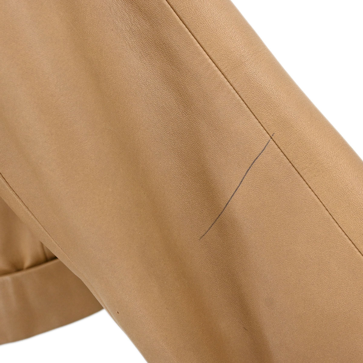 Loewe Sheepskin Leather Jacket Beige #38