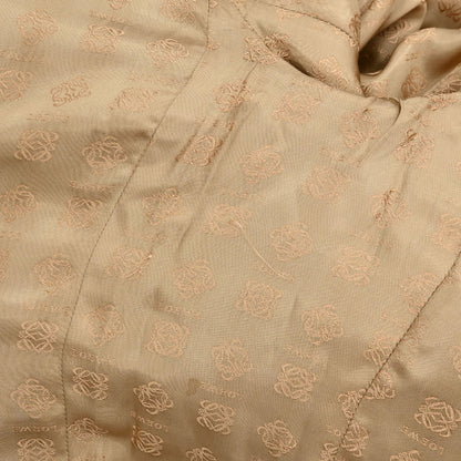 Loewe Sheepskin Leather Jacket Beige #38