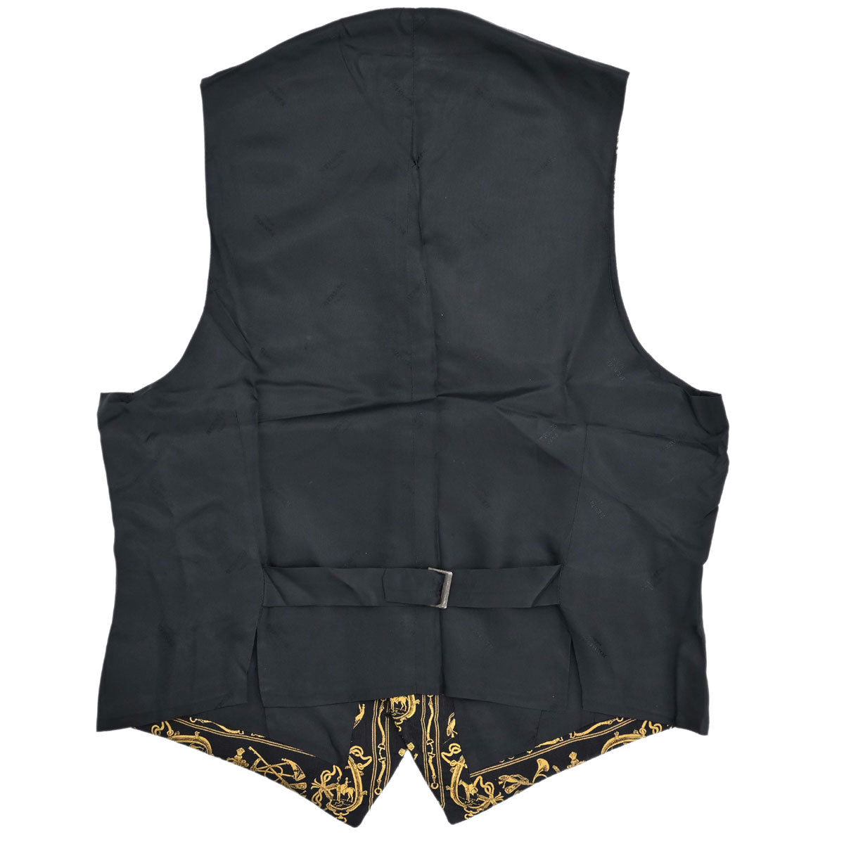 Hermes Jacket Vest Equestrian Black #50