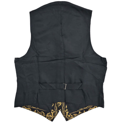 Hermes Jacket Vest Equestrian Black #50