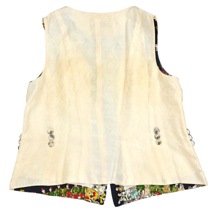 Hermes Jacket Vest Cirque Molier Ivory #42