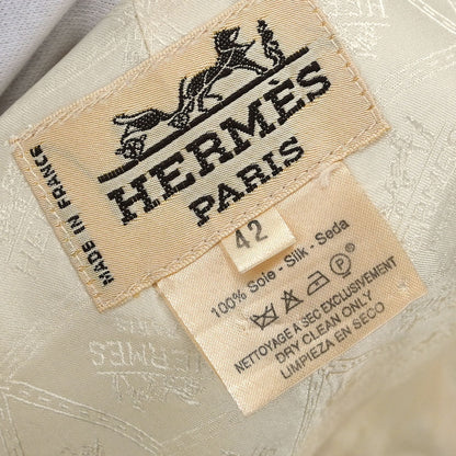 Hermes Jacket Vest Cirque Molier Ivory #42