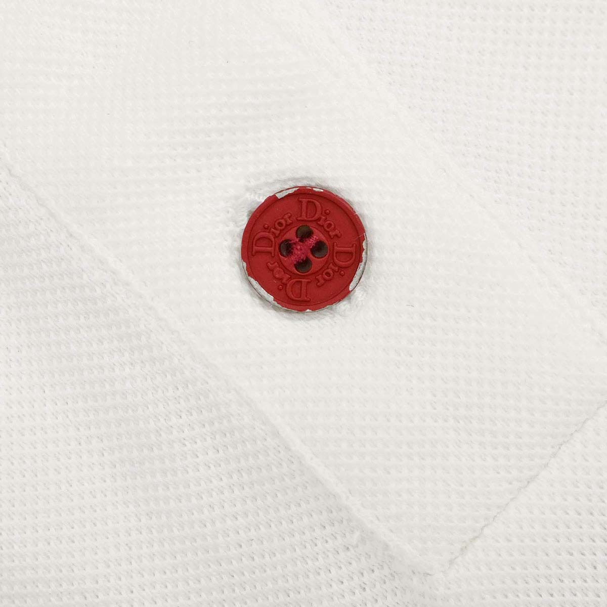 Christian Dior 2004 Polo Shirt Embroidery White #36