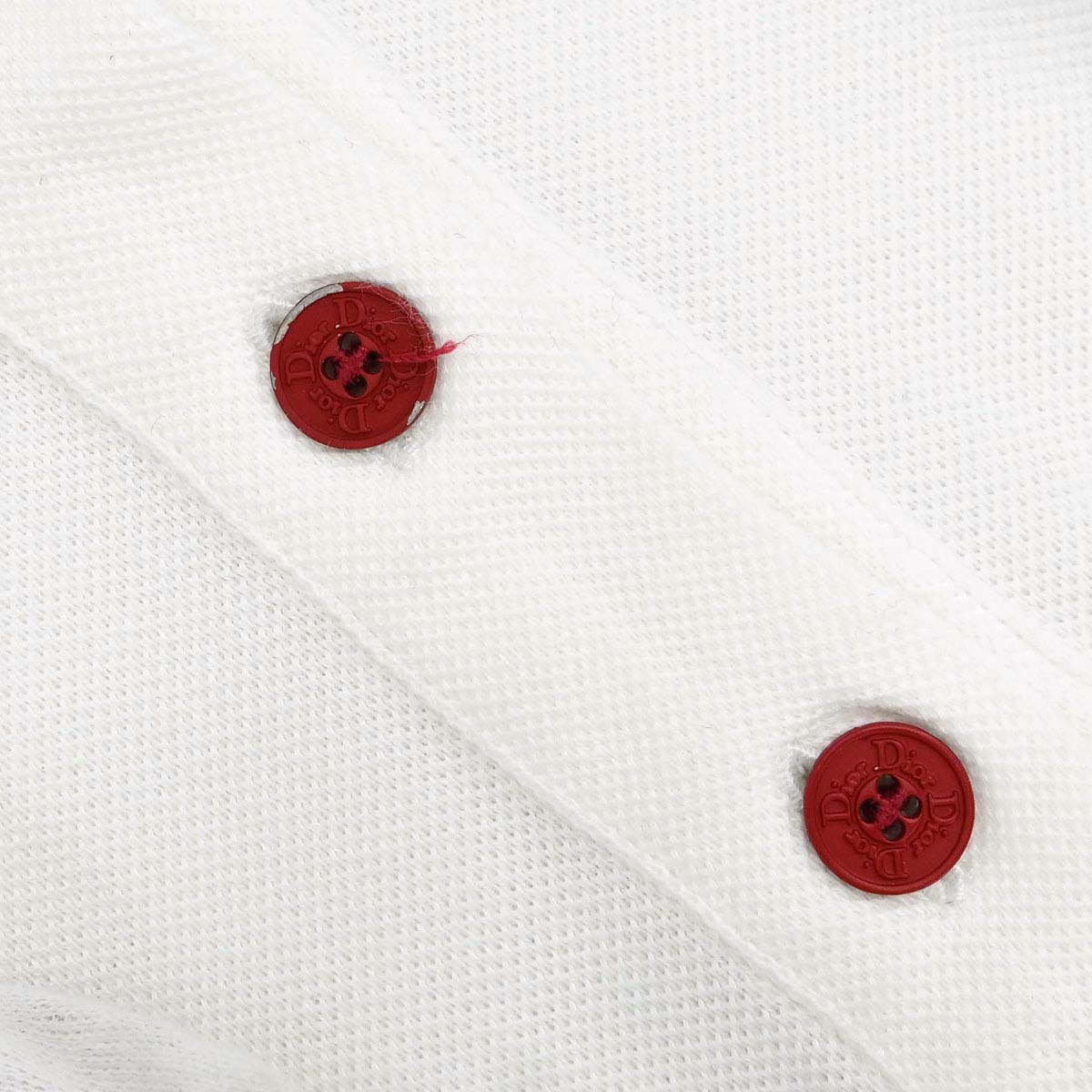 Christian Dior 2004 Polo Shirt Embroidery White #36