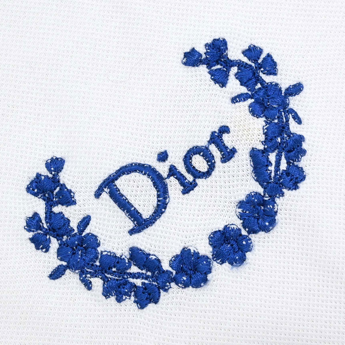 Christian Dior 2004 Polo Shirt Embroidery White #36
