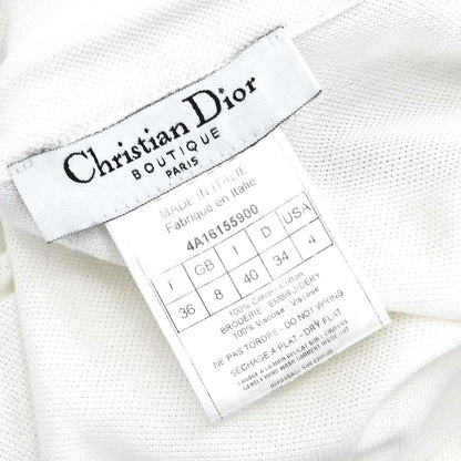 Christian Dior 2004 Polo Shirt Embroidery White #36