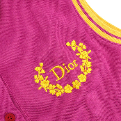 Christian Dior 2004 Tank Top Embroidery Pink #40