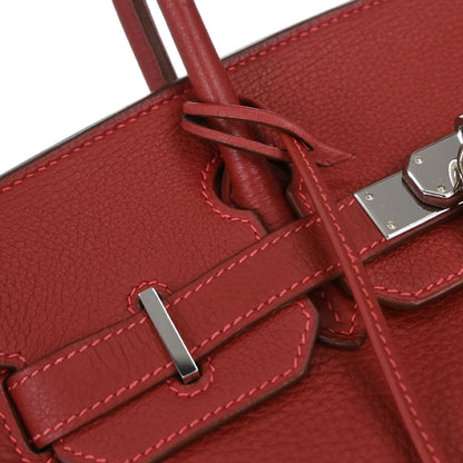 Hermes Rouge Vif Togo Birkin 30 Handbag