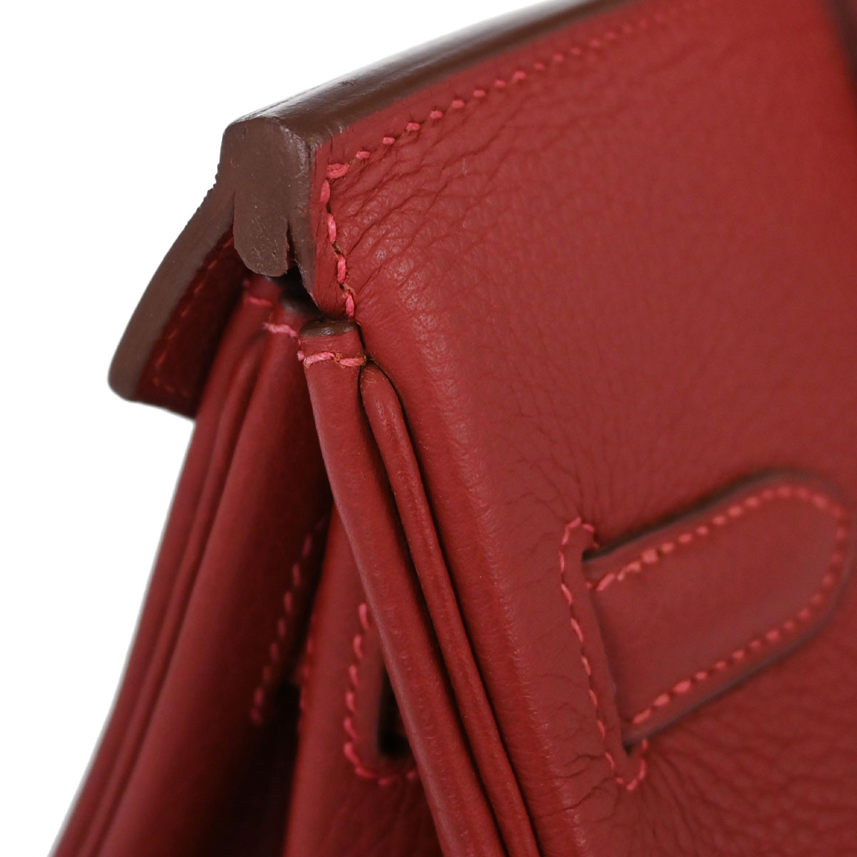 Hermes Rouge Vif Togo Birkin 30 Handbag