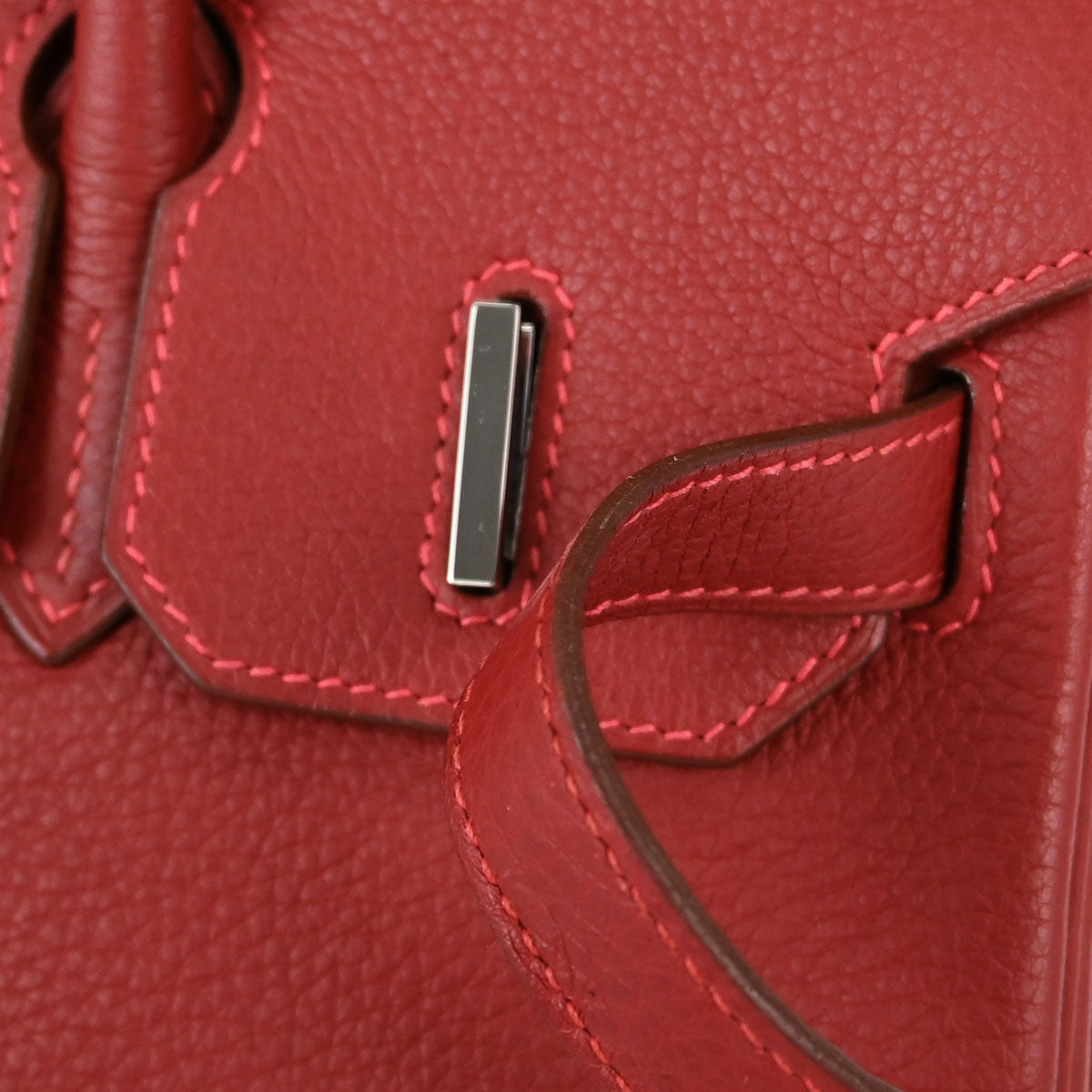 Hermes Rouge Vif Togo Birkin 30 Handbag