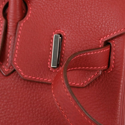 Hermes Rouge Vif Togo Birkin 30 Handbag