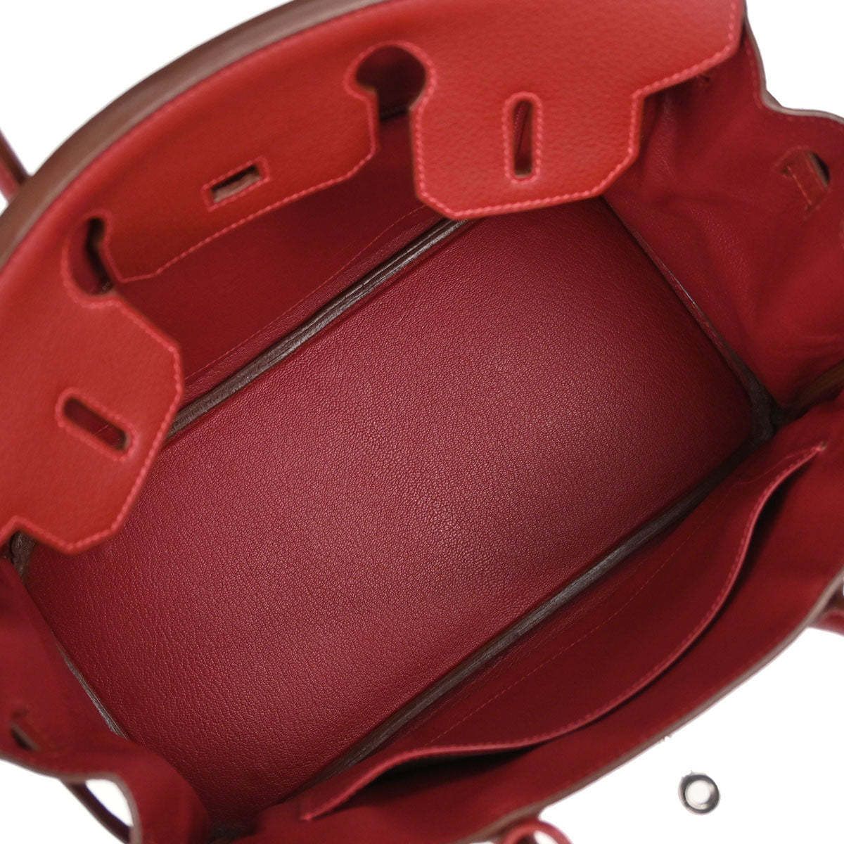 Hermes Rouge Vif Togo Birkin 30 Handbag
