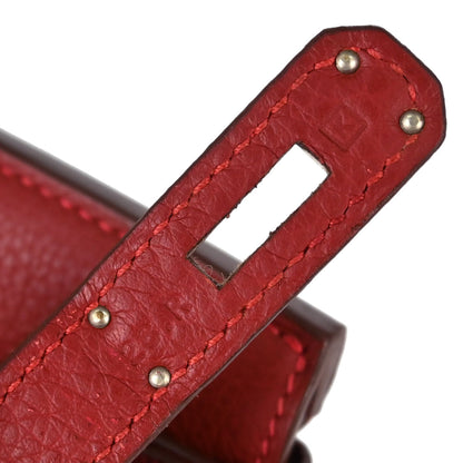Hermes Rouge Vif Togo Birkin 30 Handbag