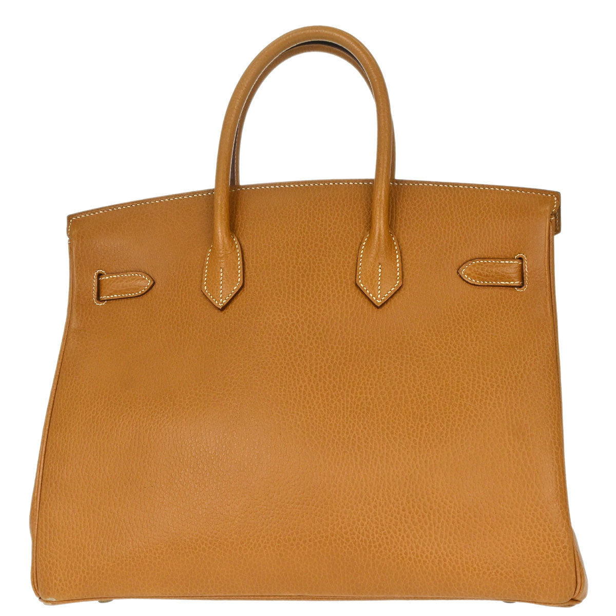 Hermes Natural Ardennes Birkin 35 Handbag