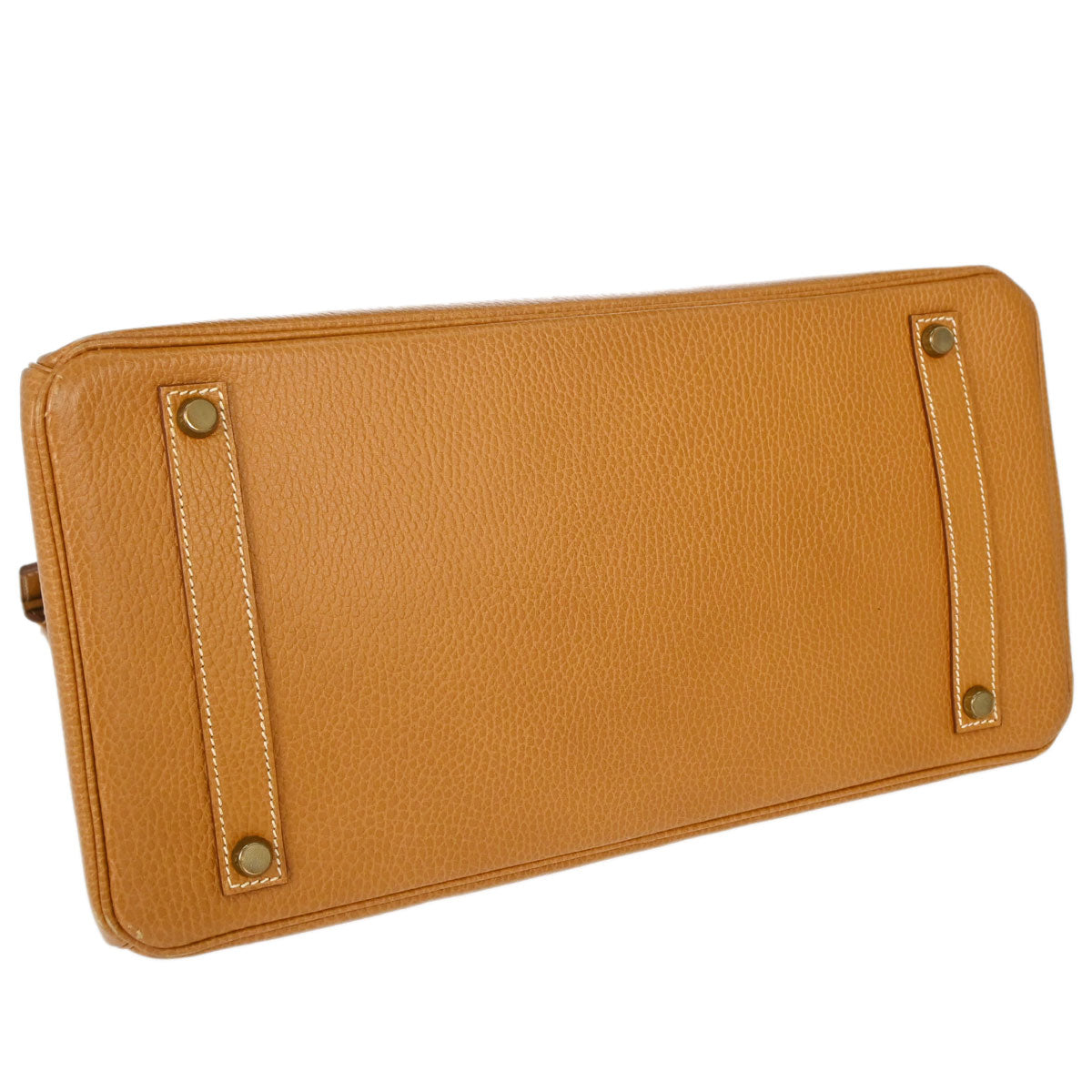 Hermes Natural Ardennes Birkin 35 Handbag