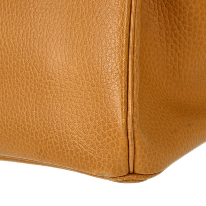 Hermes Natural Ardennes Birkin 35 Handbag