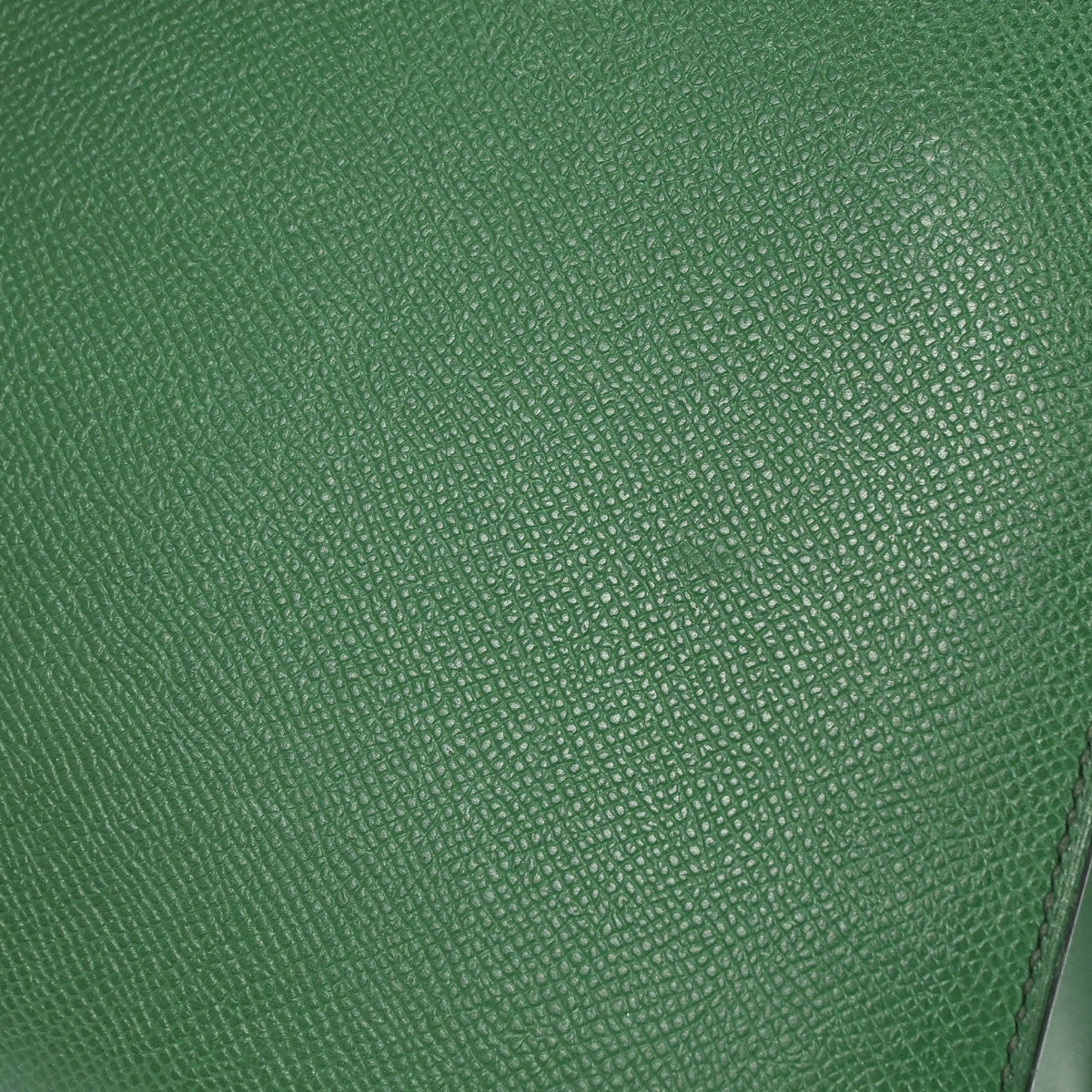 Hermes Green Courchevel Kelly 28 Sellier 2way Shoulder Handbag