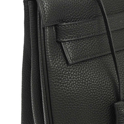 Hermes Black Taurillon Clemence Kelly 32 Retourne 2way Shoulder Handbag