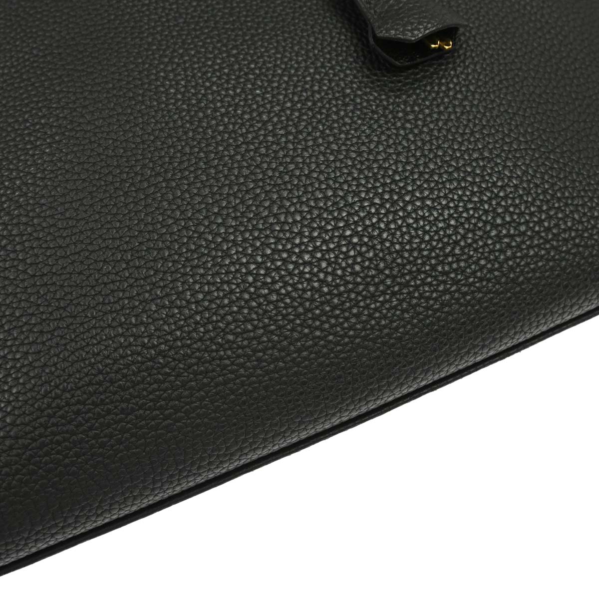 Hermes Black Taurillon Clemence Kelly 32 Retourne 2way Shoulder Handbag