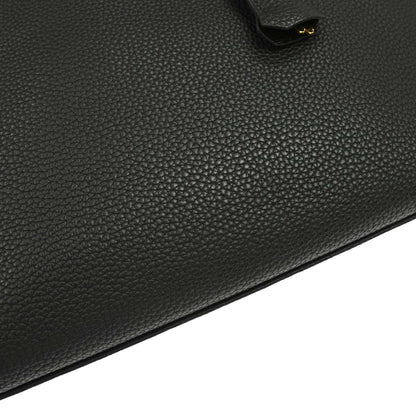 Hermes Black Taurillon Clemence Kelly 32 Retourne 2way Shoulder Handbag