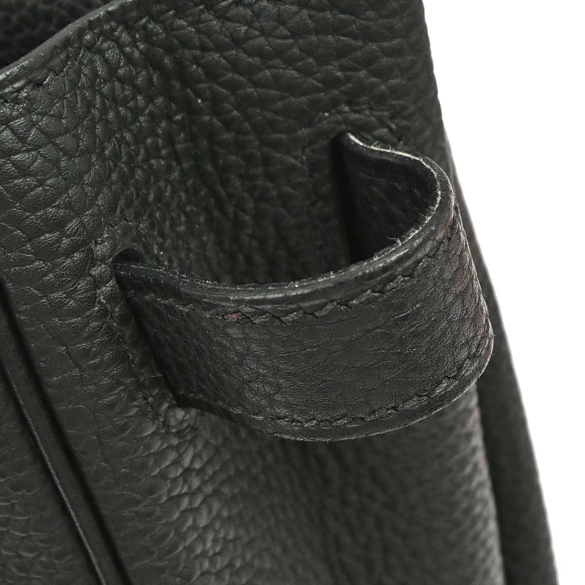 Hermes Black Taurillon Clemence Kelly 32 Retourne 2way Shoulder Handbag