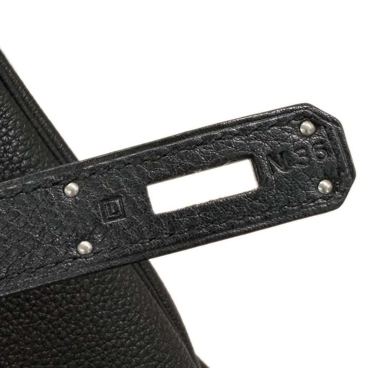 Hermes Black Togo Kelly 35 Retourne 2way Shoulder Handbag