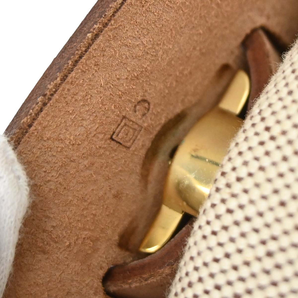 Hermes Beige Brown Toile H Herbag MM 2 in 1 Shoulder Handbag