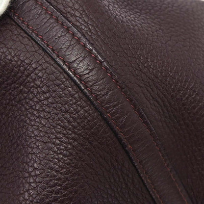 Hermes 2008 Havane Taurillon Clemence Picotin Lock 18 PM Handbag