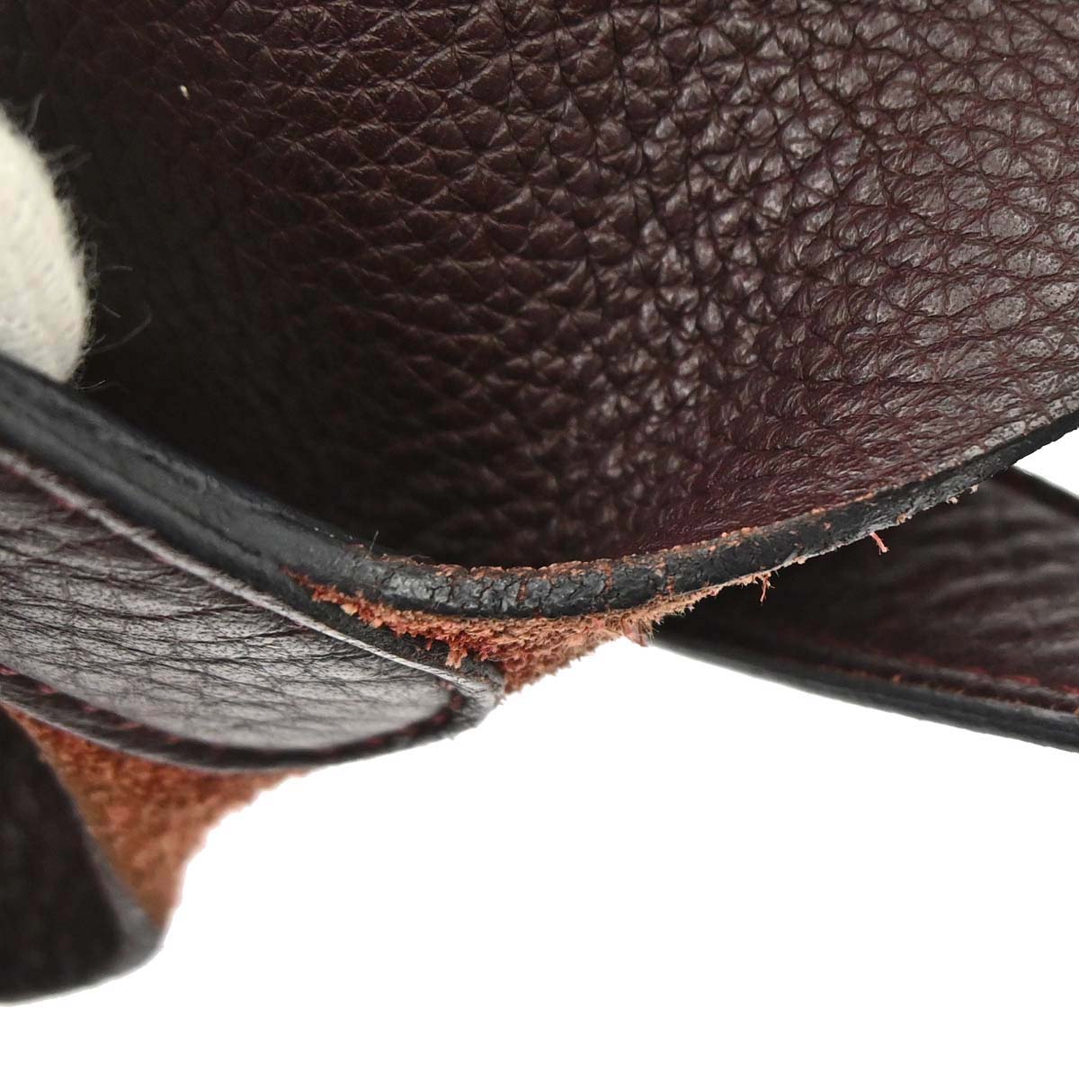 Hermes 2008 Havane Taurillon Clemence Picotin Lock 18 PM Handbag