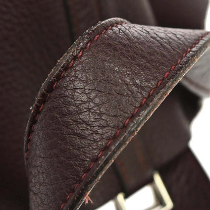 Hermes 2008 Havane Taurillon Clemence Picotin Lock 18 PM Handbag