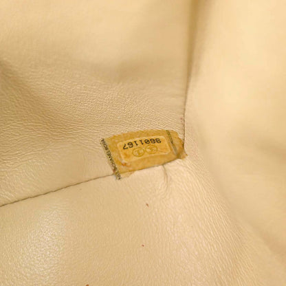 Chanel 2005-2006 Beige Caviar Skin Mini Classic Square Flap Shoulder Bag 17