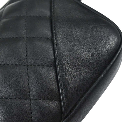 Chanel 2005-2006 Black Calfskin Cambon Ligne Handbag