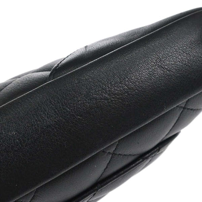 Chanel 2005-2006 Black Calfskin Cambon Ligne Handbag