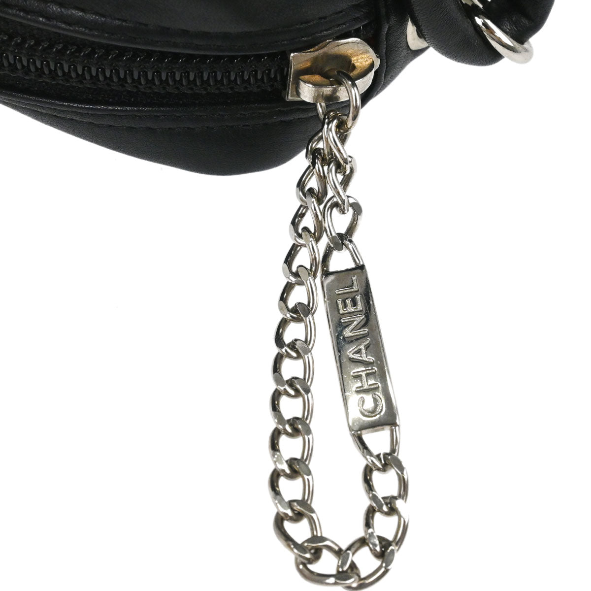 Chanel 2005-2006 Black Calfskin Cambon Ligne Handbag