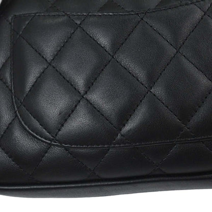 Chanel 2005-2006 Black Calfskin Cambon Ligne Handbag