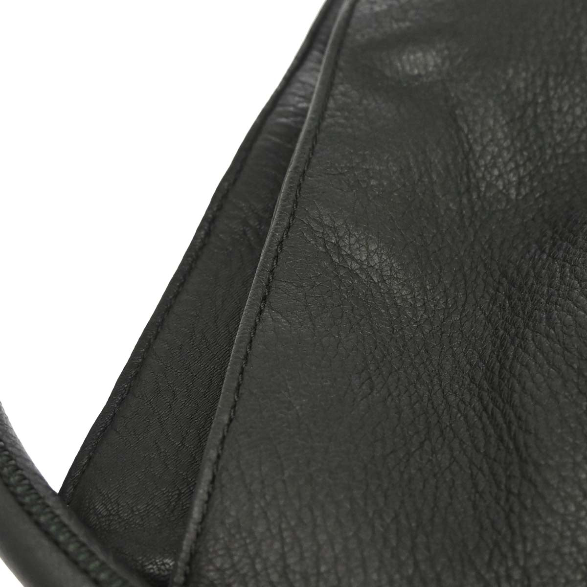 Chanel 2002-2003 Black Deerskin CC Dice Tote Handbag
