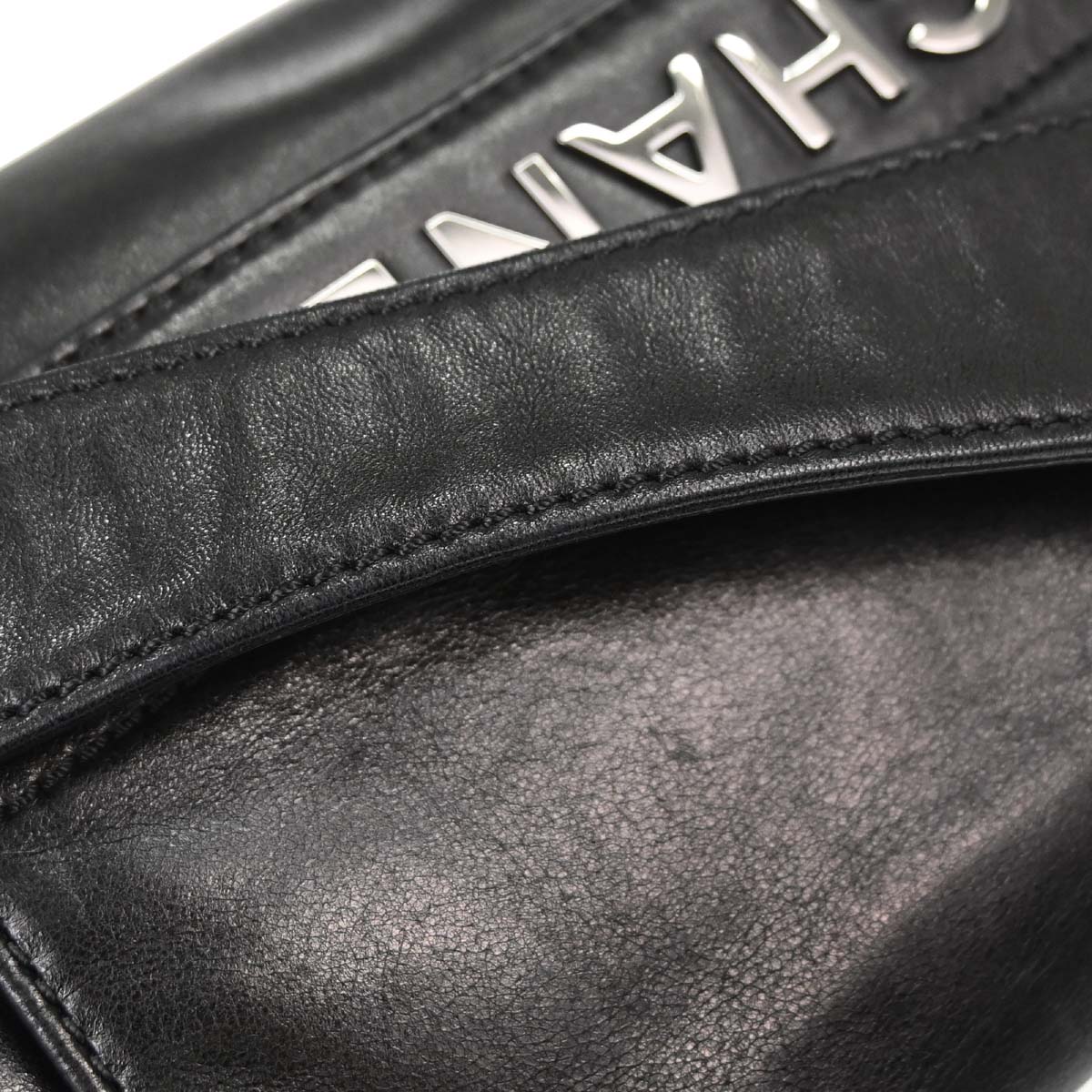 Chanel 2005-2006 Black Lambskin Rock 'n Chic Accordion Flap Handbag