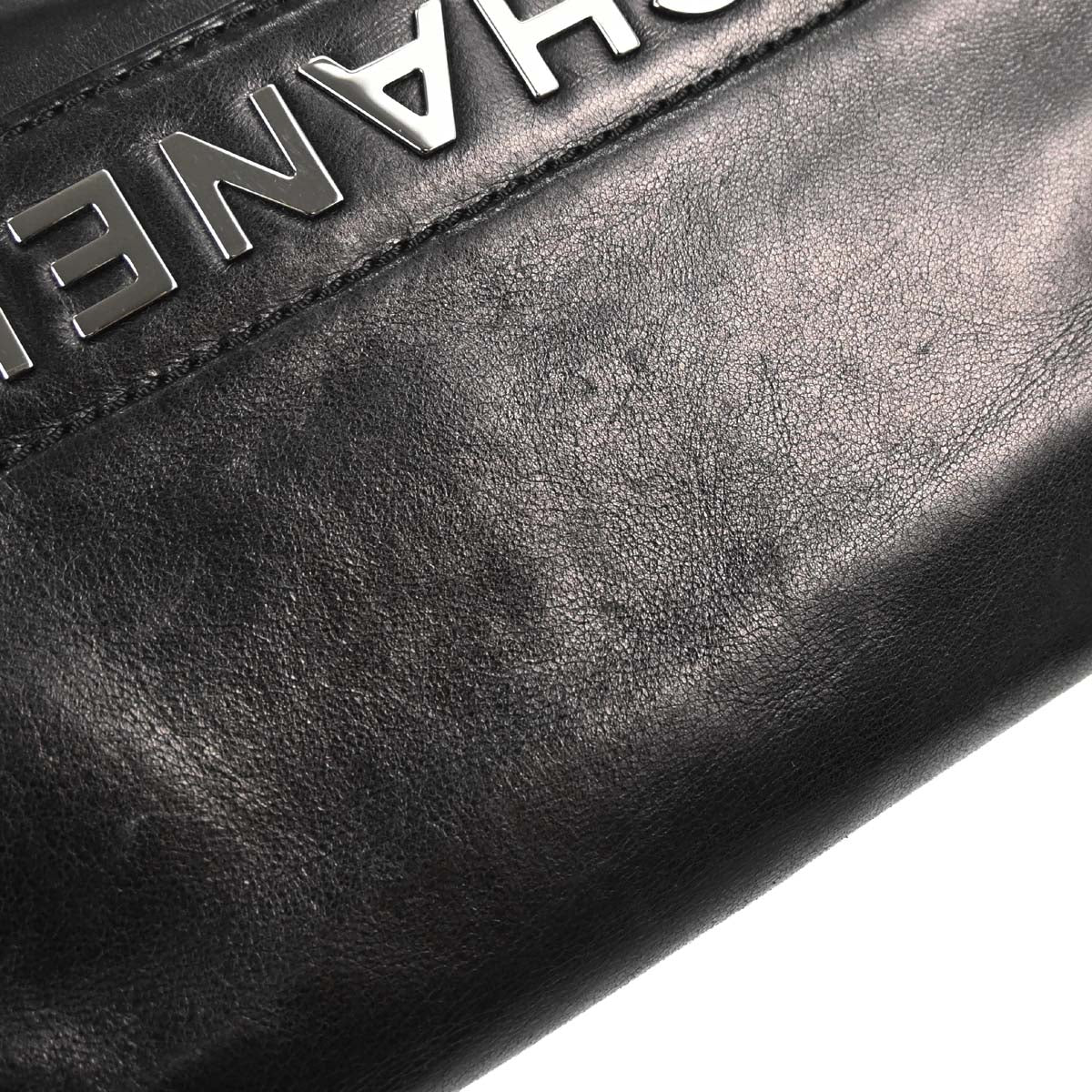 Chanel 2005-2006 Black Lambskin Rock 'n Chic Accordion Flap Handbag