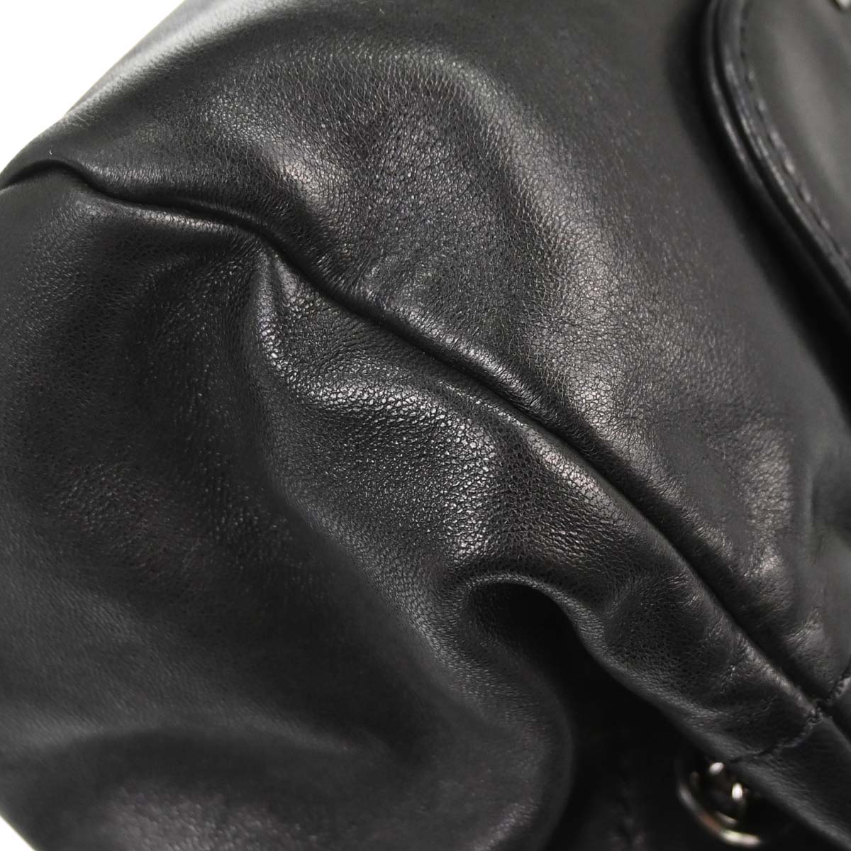 Chanel 2005-2006 Black Lambskin Rock 'n Chic Accordion Flap Handbag