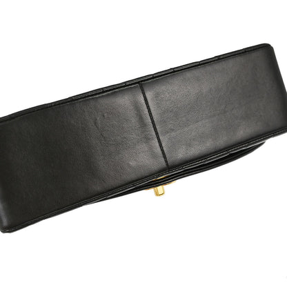 Chanel Black Lambskin Medium Diana Shoulder Bag