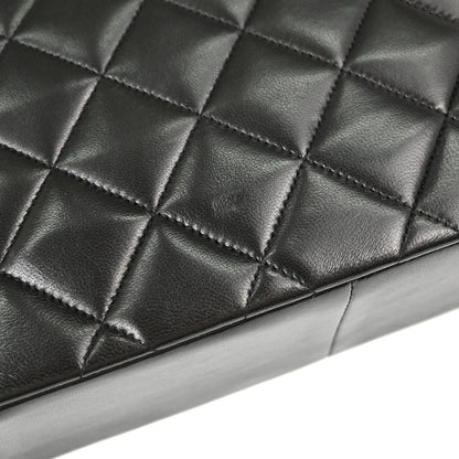Chanel Black Lambskin Medium Diana Shoulder Bag