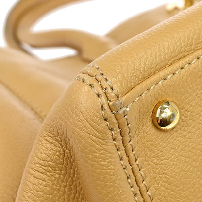 Chanel 2005-2006 Beige Calfskin Executive Cerf Tote Bag