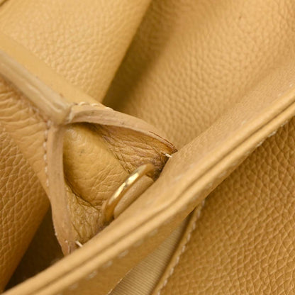Chanel 2005-2006 Beige Calfskin Executive Cerf Tote Bag