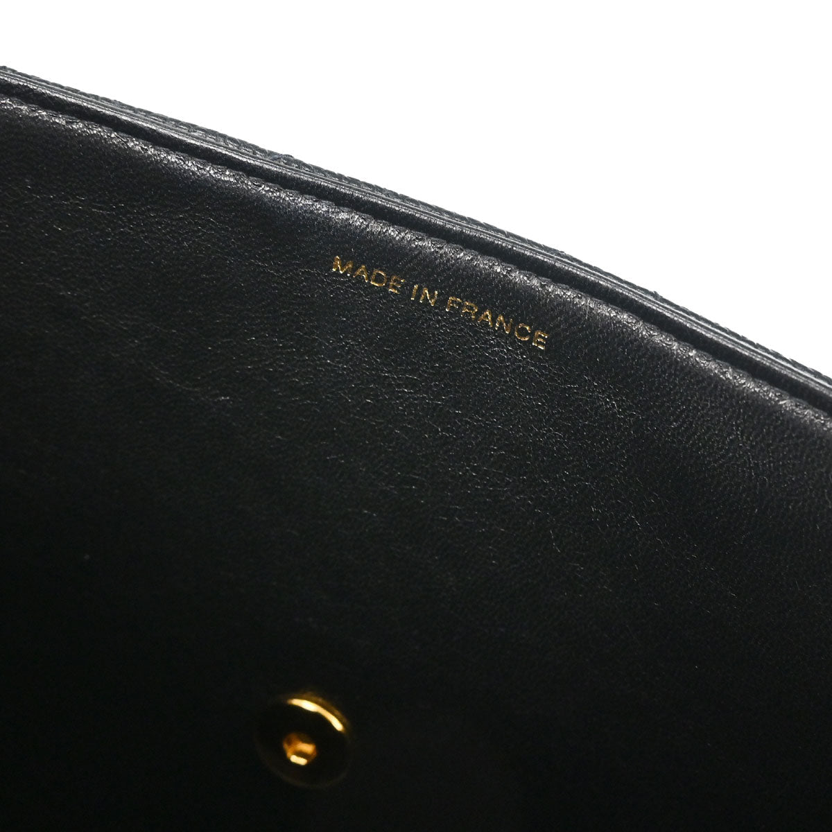 Chanel 1997-1999 Black Caviar Skin Jumbo Classic Flap Shoulder Bag